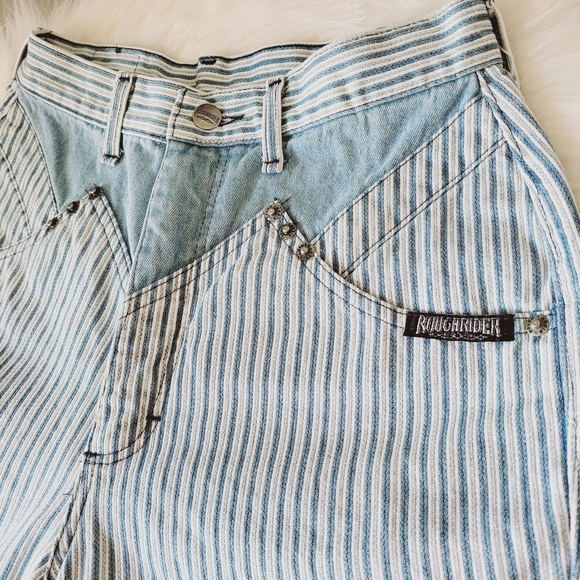 Vintage Denim - Womens Vintage Rough Rider By Circle T Western Jeans